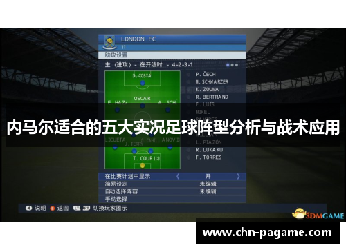 内马尔适合的五大实况足球阵型分析与战术应用